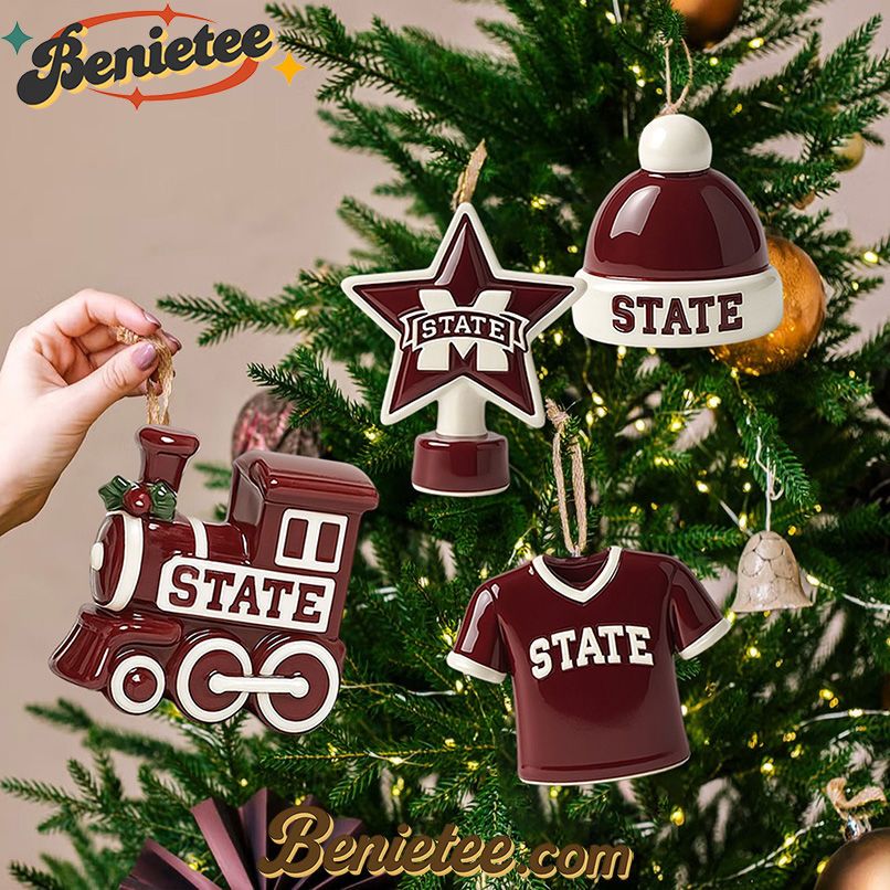 Mississippi State Bulldogs football Premium Advent Calendar 2025 CHRISTMAS GIFT, CHRISTMAS IDEA, Christmas Countdown Advent Calendar Gift Box with 24 Acrylic Ornaments - Image 3