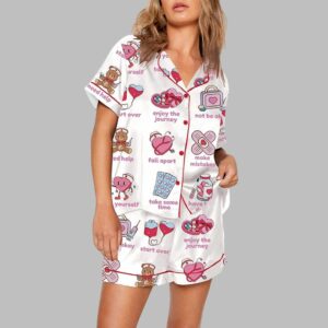 Mental Health Nurse Valentines Day Pajama Set