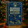 Milwaukee Brewers Advent Calendar 2025 55th Anniversary Christmas Gift, Christmas Idea, Christmas Countdown Advent Calendar Gift Box with 24 Acrylic Ornaments