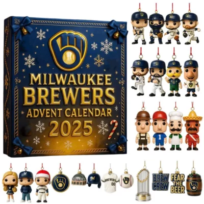 Milwaukee Brewers Advent Calendar 2025