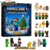 Minecraft Christmas Advent Calendar 2025, Christmas Countdown Advent Calendar Gift Box with 24 Acrylic Ornaments