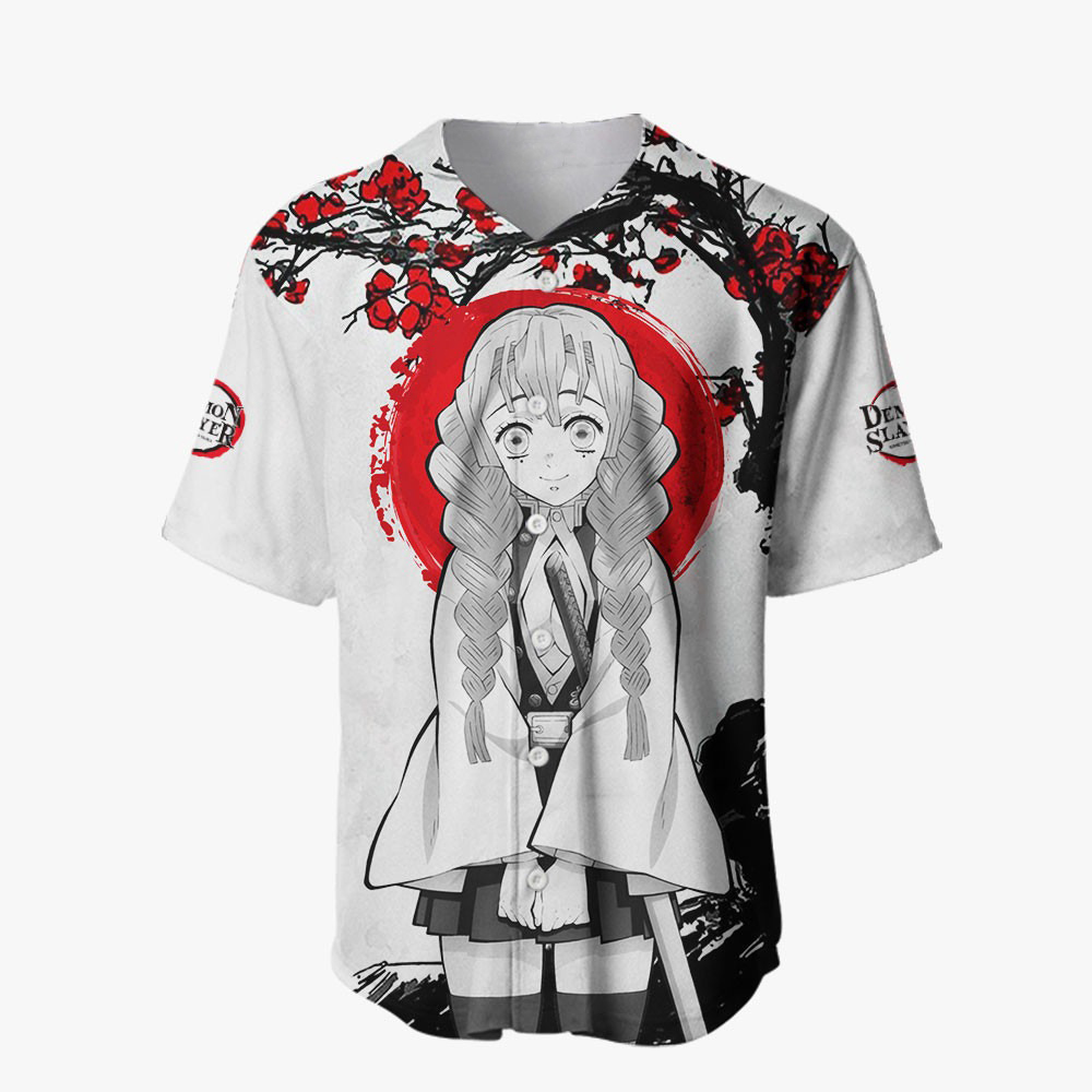 Mitsuri Kanroji Baseball Jersey - Japan Style - Image 2