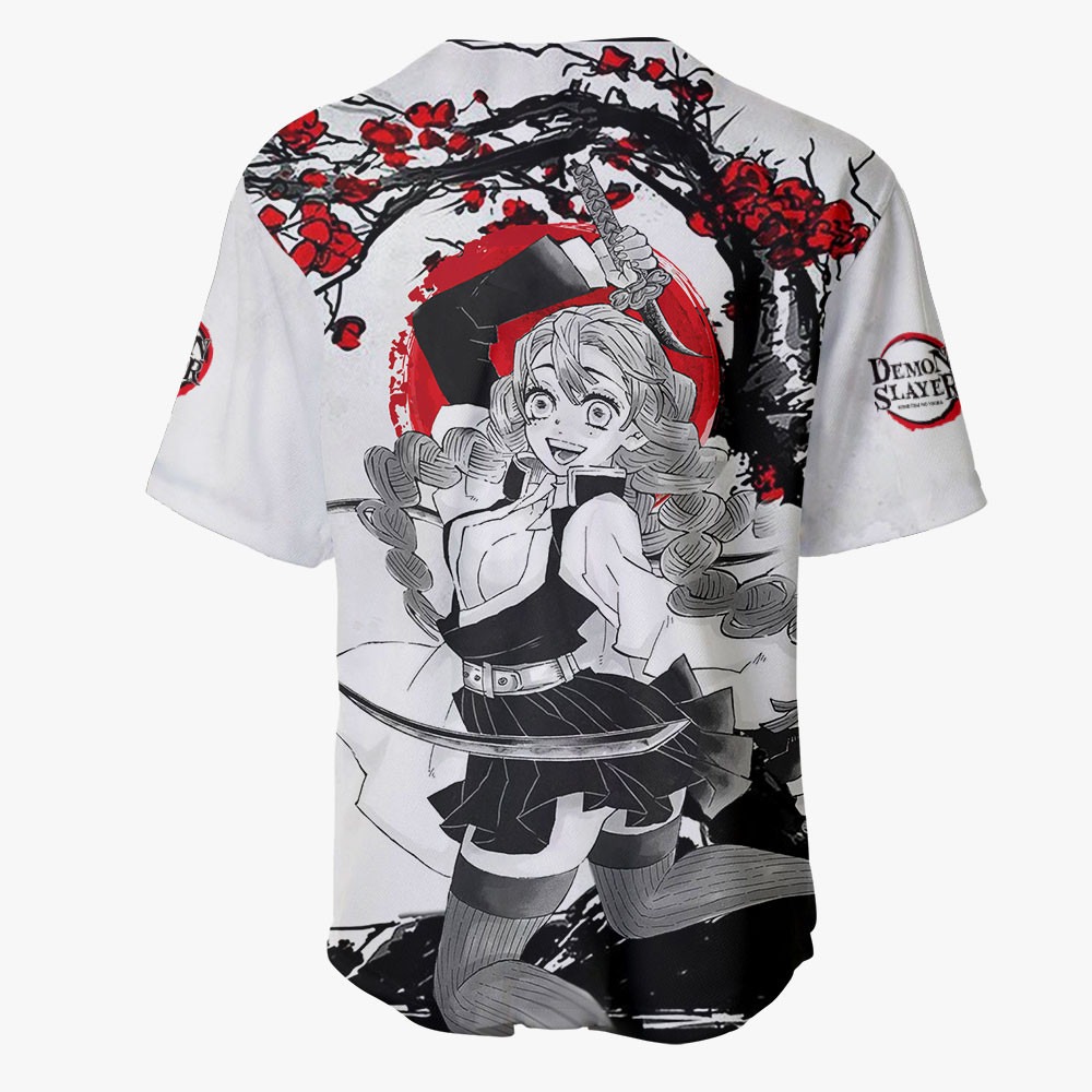 Mitsuri Kanroji Baseball Jersey - Japan Style - Image 3