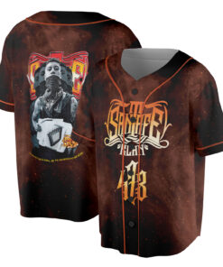 Alternative view of Santa Fe Klan Se Apago La Llama Playera Negra Dragon's Fire Black Jersey Mexico