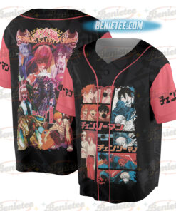 Alternative view of Chainsaw Man Part 1 Streetwear Jersey, Anime Jersey