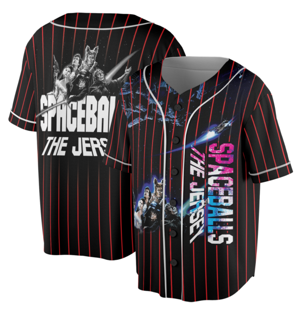 Alternative view of Spaceballs Parody The Jersey, Funny Baseball Jersey, Unisex Heavy Cotton Jersey, Novelty Top, Movie Quote Apparel, Gift for Sci-Fi Fans, Gift for Him