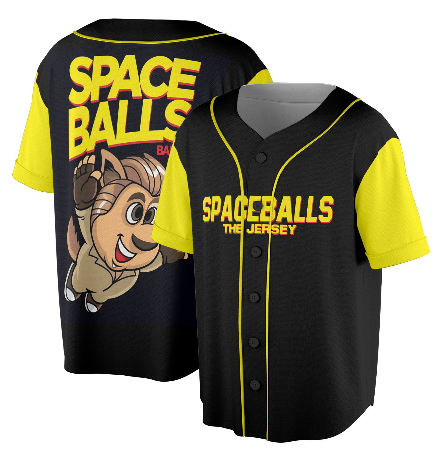 Spaceballs The Jersey Mel Brooks, Space Balls Bros. Baseball Jersey - Image 2