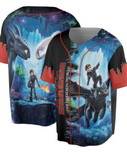 Alternative view of How to Train Your Dragon Toothless 3D Jersey, Movie Jersey, Cute Dragon Toothless