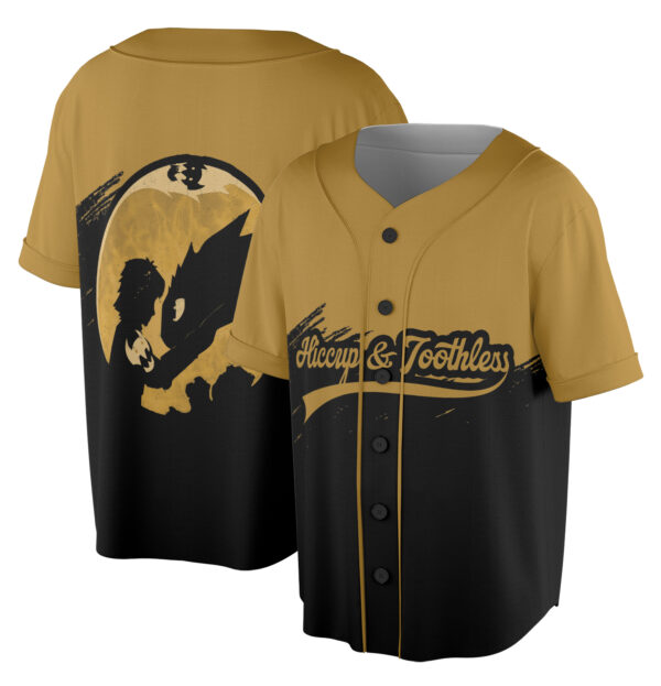 Alternative view of Toothless Jersey, How to Train Your Dragon Jersey, Epic Universe Toothless Jersey, Universal Studios Jersey