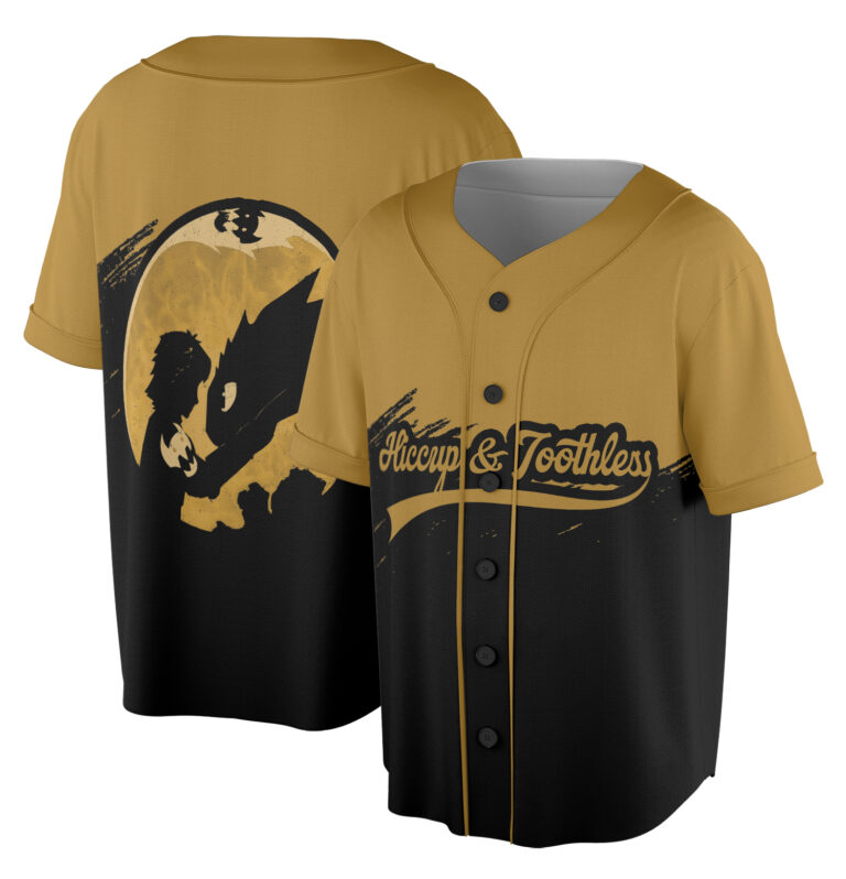 Alternative view of Toothless Jersey, How to Train Your Dragon Jersey, Epic Universe Toothless Jersey, Universal Studios Jersey