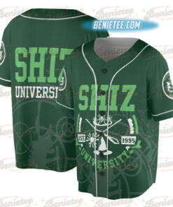 Alternative view of Shiz University Wicked Baseball Jersey
