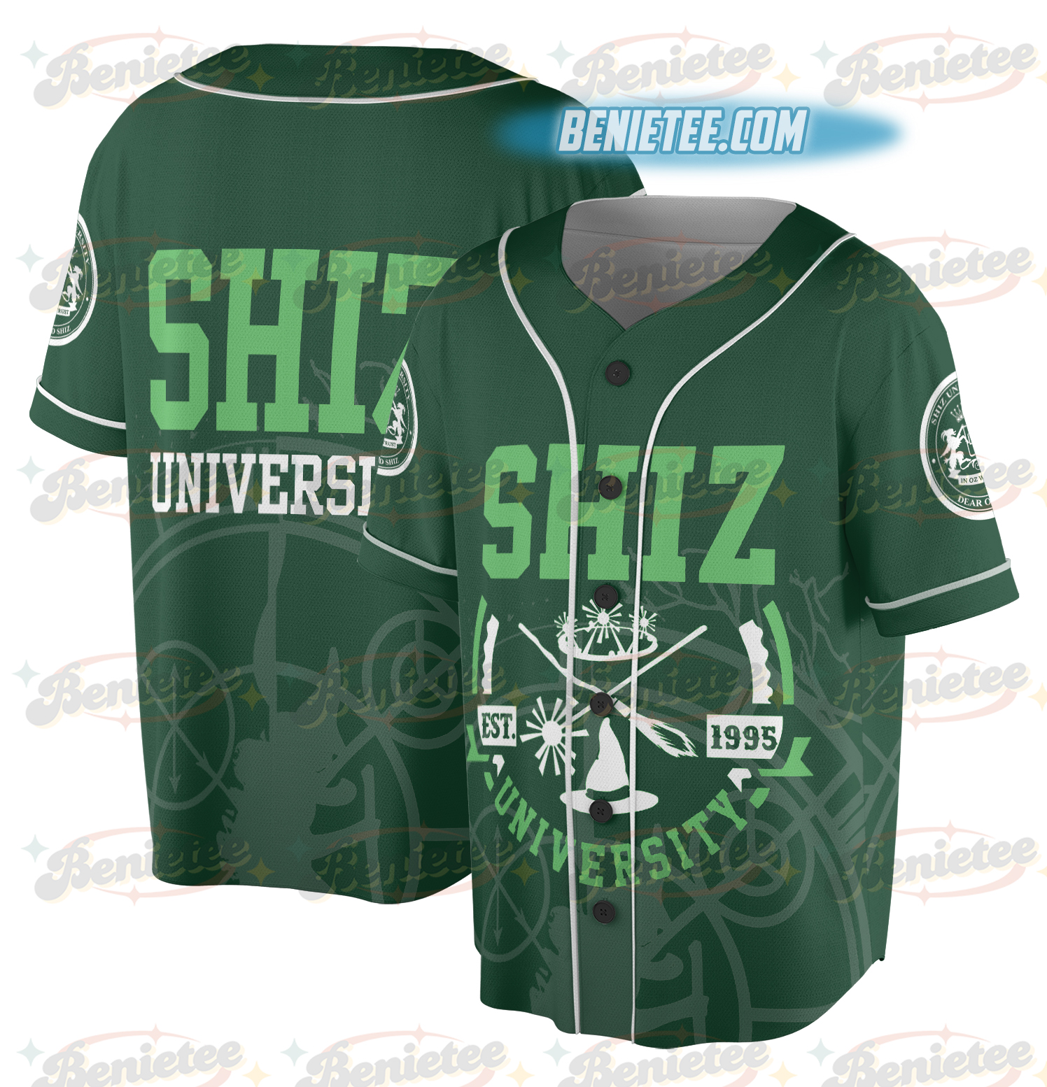 Shiz University Wicked Baseball Jersey - Image 2
