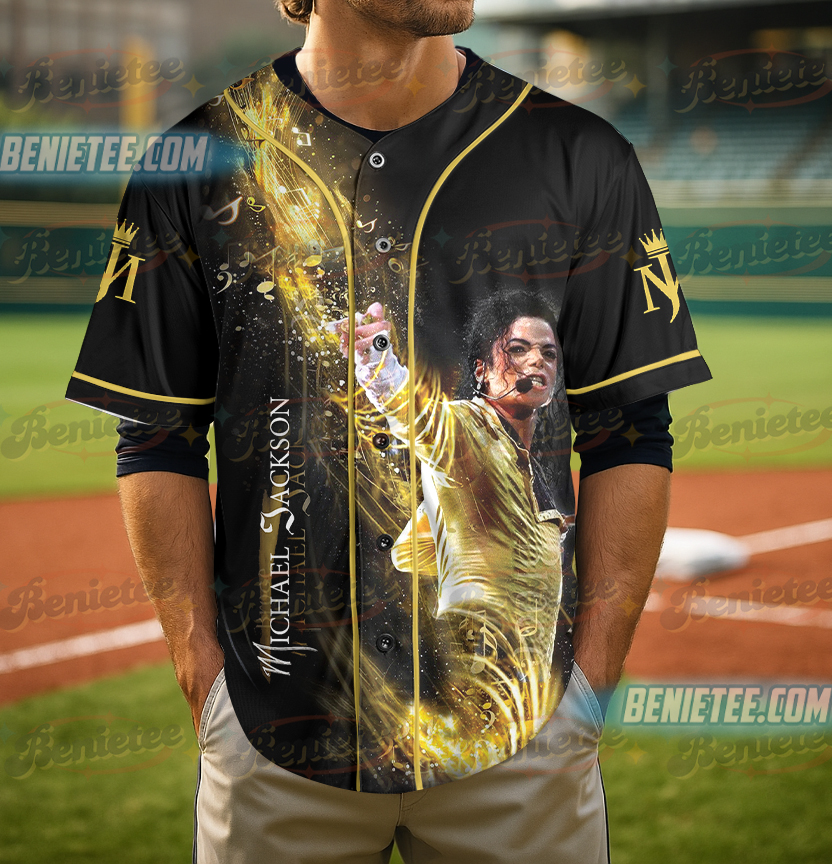 Michael Jackson Baseball Jersey - Image 4