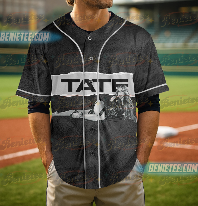 Tate Mcrae Jersey,Vintage Tate Mcrae Tee,Tate Mcrae Tee,Tate shirt,Music Tee,Concert Shirt,Tate Mcrae Fan Baseball Jersey - Image 4