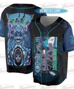 Alternative view of Statue of God Solo Leveling Streetwear Baseball Jersey