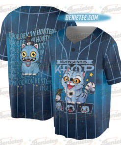 Alternative view of Kpop Demon Hunters Tiger Baseball Jersey