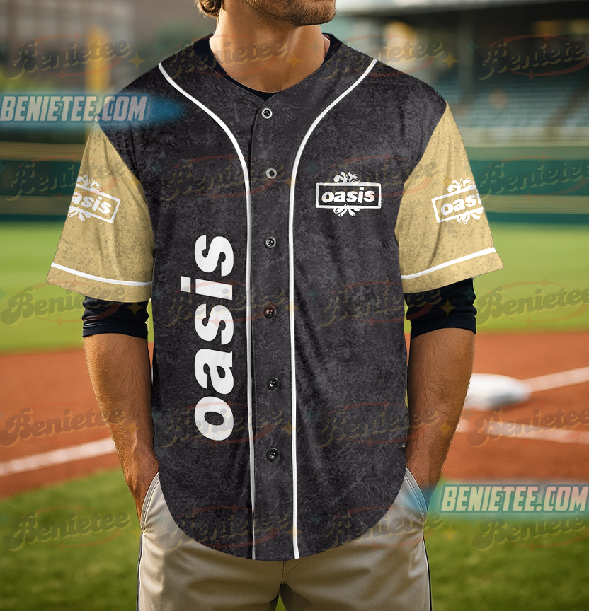 Vintage Oasis Europe Tour "Be Here Now" Live 1998 Jersey - Image 5