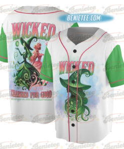 Alternative view of Two Sided The Wicked New Desing Jersey. Wicked Changed For Good Aesthetic Shirt, Wizard Movie Fan Gift, Wicked The Musical