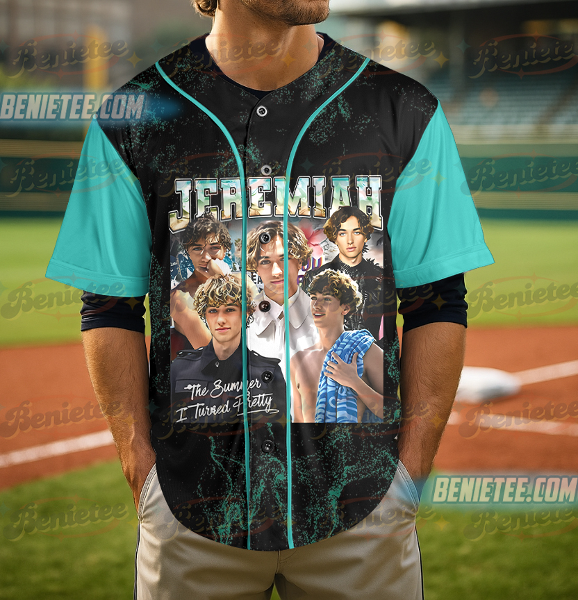 Team Jeremiah Tshirt The Summer I Turned Pretty Merch Fashion Short Sleeve Tops 90S Vintage Jersey - Image 6