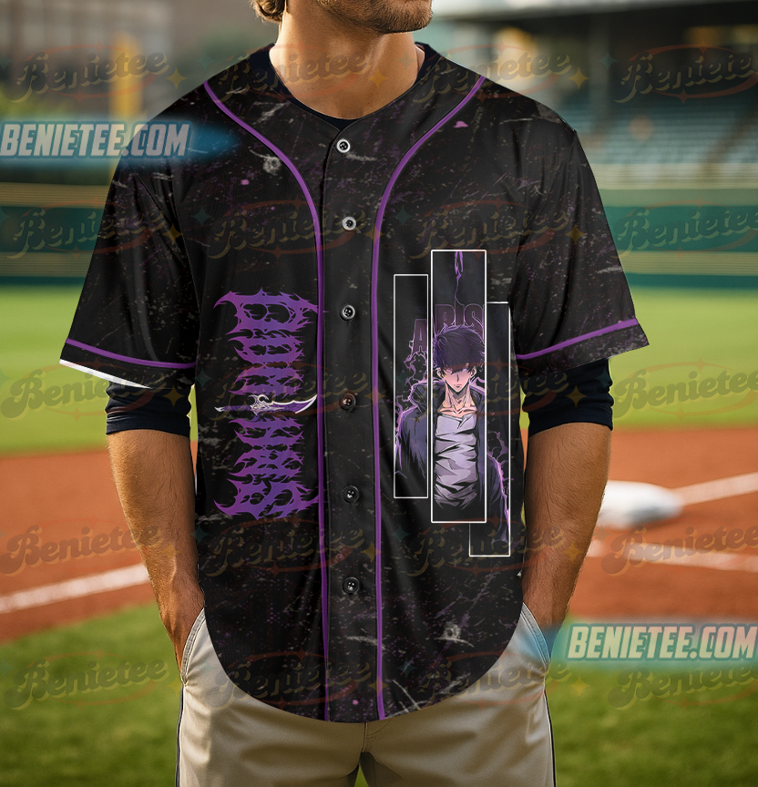 Limited Edition Sung Jin-Woo Solo Leveling "King of Insects – Beru" Tee - Image 4