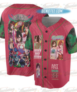 Alternative view of Ayase Momo Dandadan Streetwear Baseball Jersey