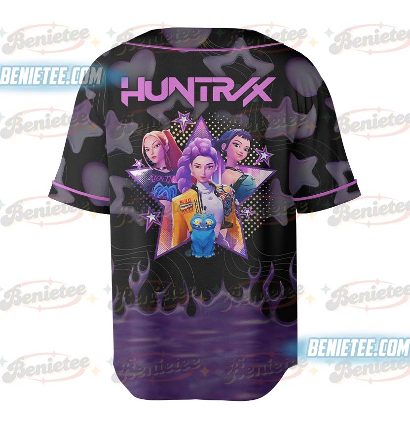 K-pop Demon Hunters Baseball Jersey Merchandise, Kpop Baseball Jersey - Image 3