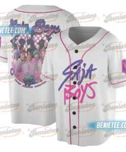 Alternative view of Kpop Demon Hunter Saja Boys Baseball Jersey
