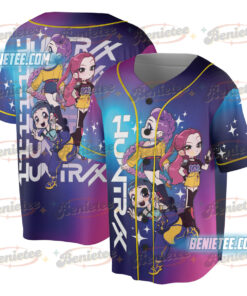 Alternative view of Derpy Kpop Demon Hunters Cosplay, Cute Movie Jersey