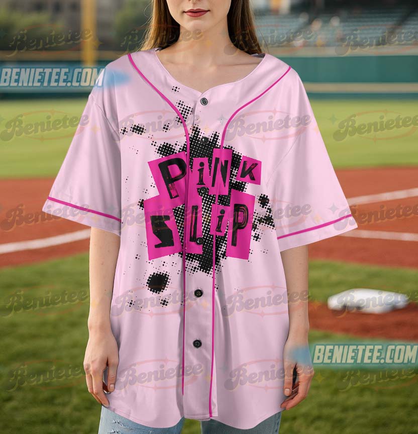Pink Slip - Freakier Friday Baseball Jersey - Image 4