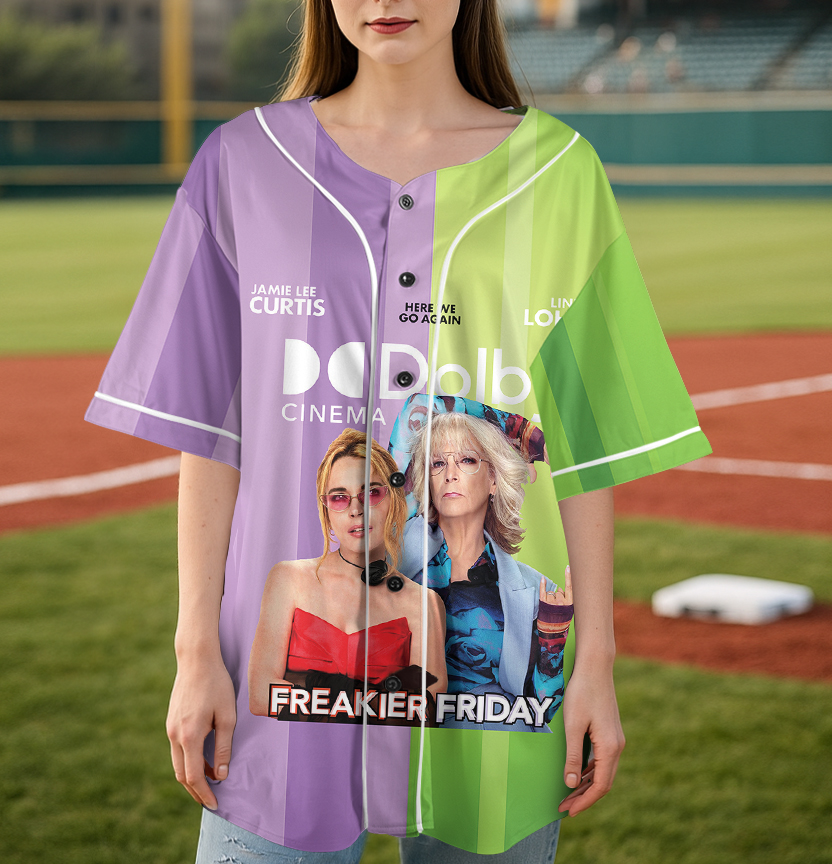 Freaky Friday Bootleg Jersey, Anna Coleman Tess Coleman Homage, Freaky Friday Rock Band Collage Shirt for Movie Fans - Image 5