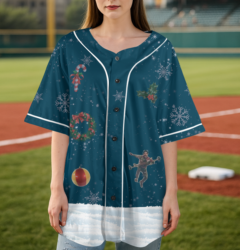A Very Jonas Christmas Movie 2025 Baseball Jersey - Image 4