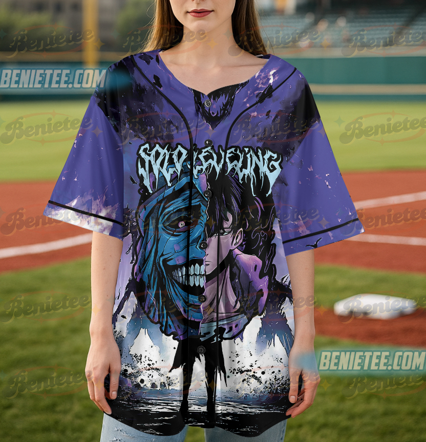 Graphic Anime Jersey, Fashion Anime Shirt, Anime Vintage Special Unisex Baseball Jersey - Image 4