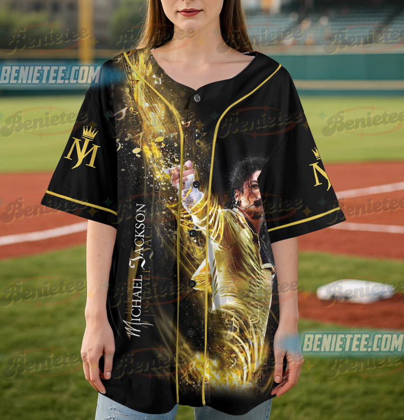 Michael Jackson Baseball Jersey - Image 5