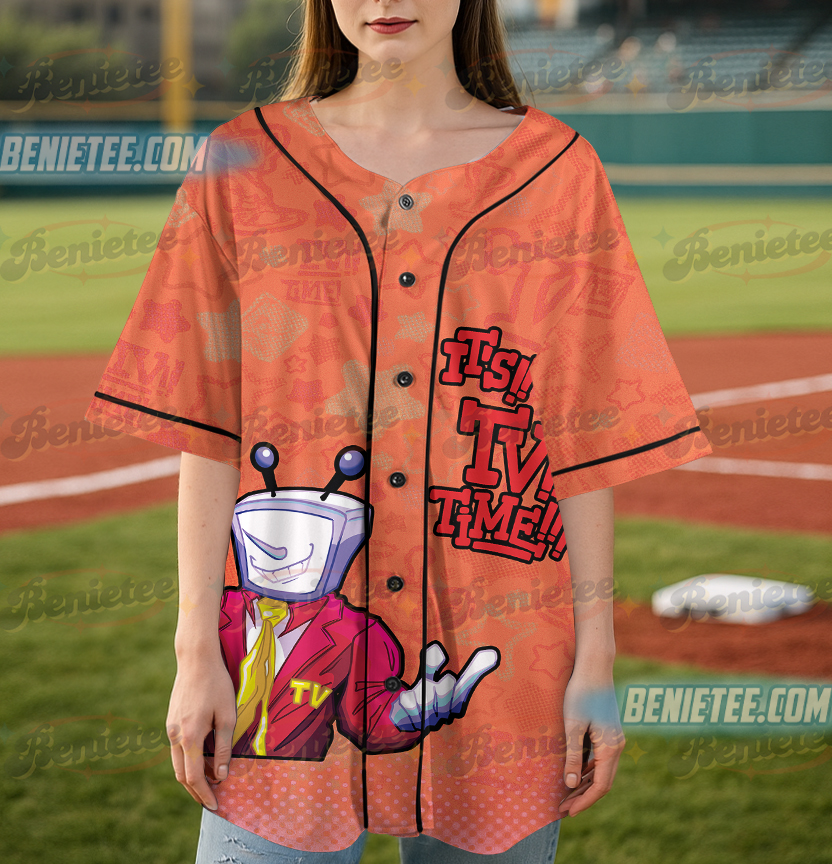 Furry Chapter Tenna Deltarune Game Baseball Jersey - Image 5