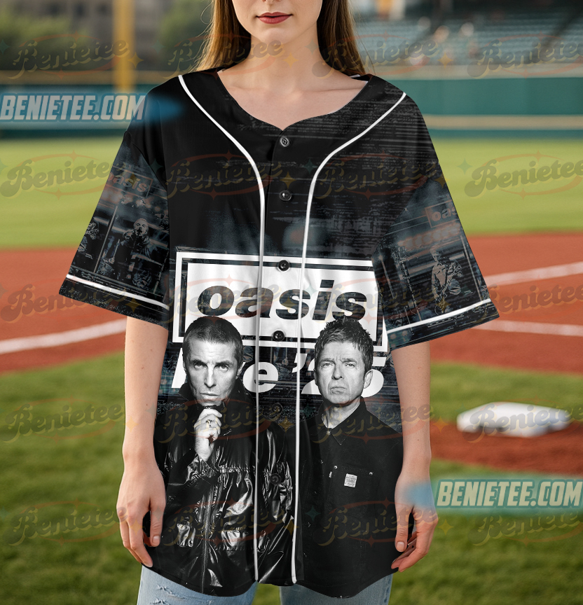 Oasis - World Tour 2025 3D Baseball Jersey - Image 5
