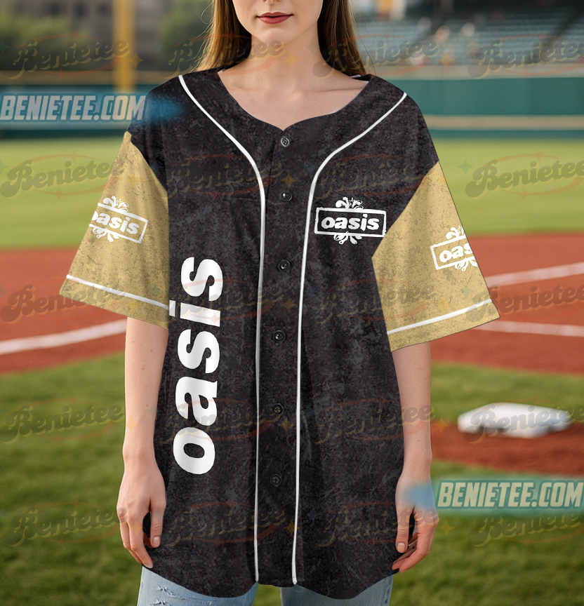 Vintage Oasis Europe Tour "Be Here Now" Live 1998 Jersey - Image 4