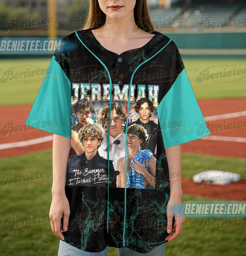 Team Jeremiah Tshirt The Summer I Turned Pretty Merch Fashion Short Sleeve Tops 90S Vintage Jersey - Image 5