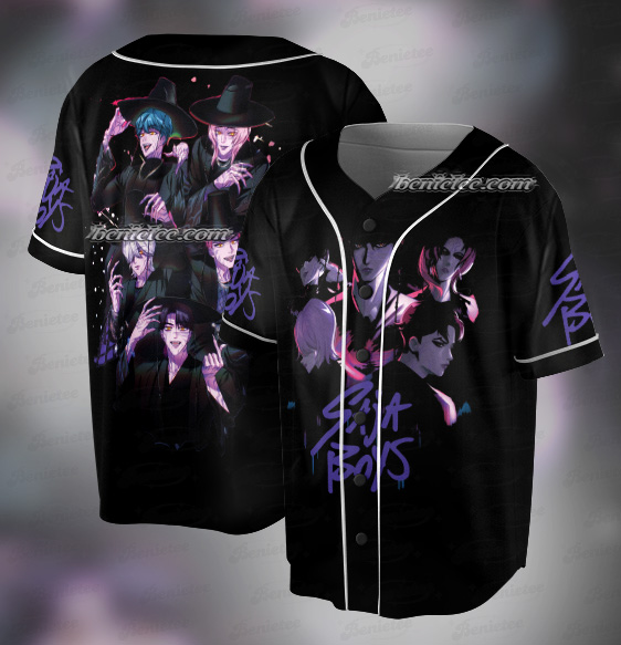 Saja Boys Kpop Demon Hunter Jinu Abby Romance Baby Mystery Kids Adults Baseball Jersey