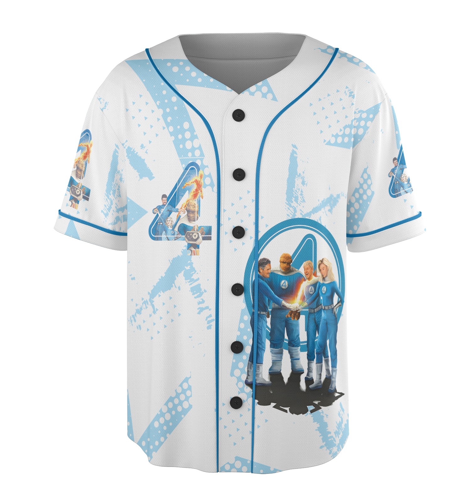 Share The Fantastic Four First Steps Prepare 4 Lauch 3D Jersey, Movie Jersey - Image 3