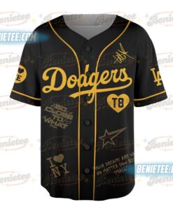 Alternative view of Dodgers x Tate McRae’s “Miss Possessive Tour” 2025 Jersey
