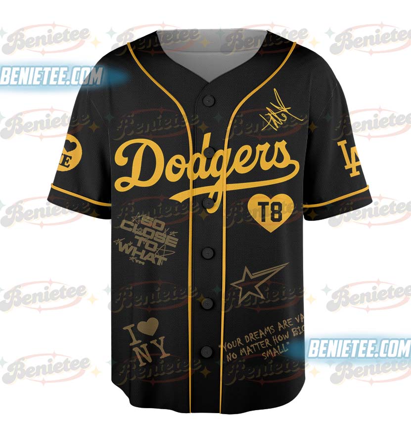Dodgers x Tate McRae’s “Miss Possessive Tour” 2025 Jersey - Image 2