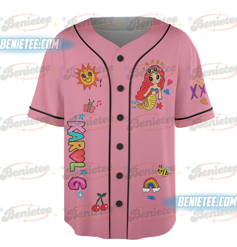 Karol G Baseball Jersey Bichota Music, Mañana Sera Bonito Merch, Karol G Tour Jersey - Image 3