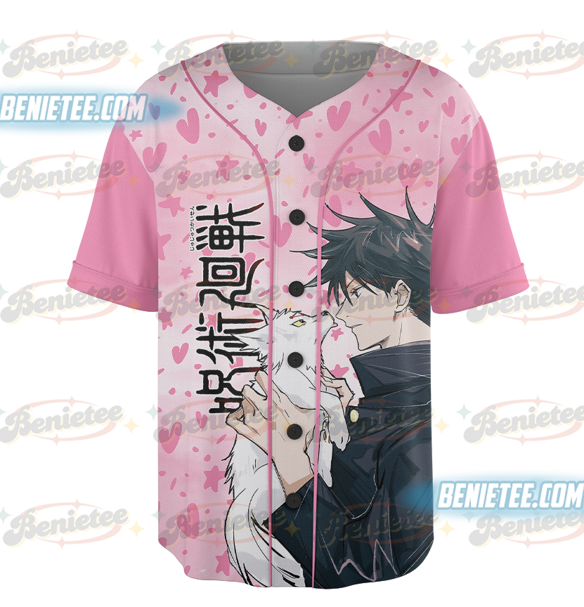 Jujutsu Kaisen Cosplay Men Women Spring Baseball Jersey - Image 2