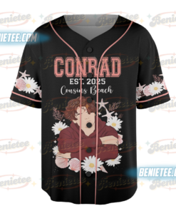Alternative view of Team Conrad The Summer I Turned Pretty Movie Baseball Jersey, Conrad Fisher Jersey, Retro Conrad Fisher