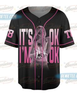 Alternative view of Tate McRae 2025 Concert Jersey, Miss Possessive Tour 2025, Tate McRae Fan Gift Shirt, Tate McRae Merch, Tate McRae Graphic Baseball Jersey