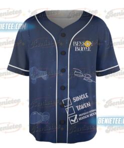 Alternative view of Benson Boone Merch Short Baseball Shirts Live 2025