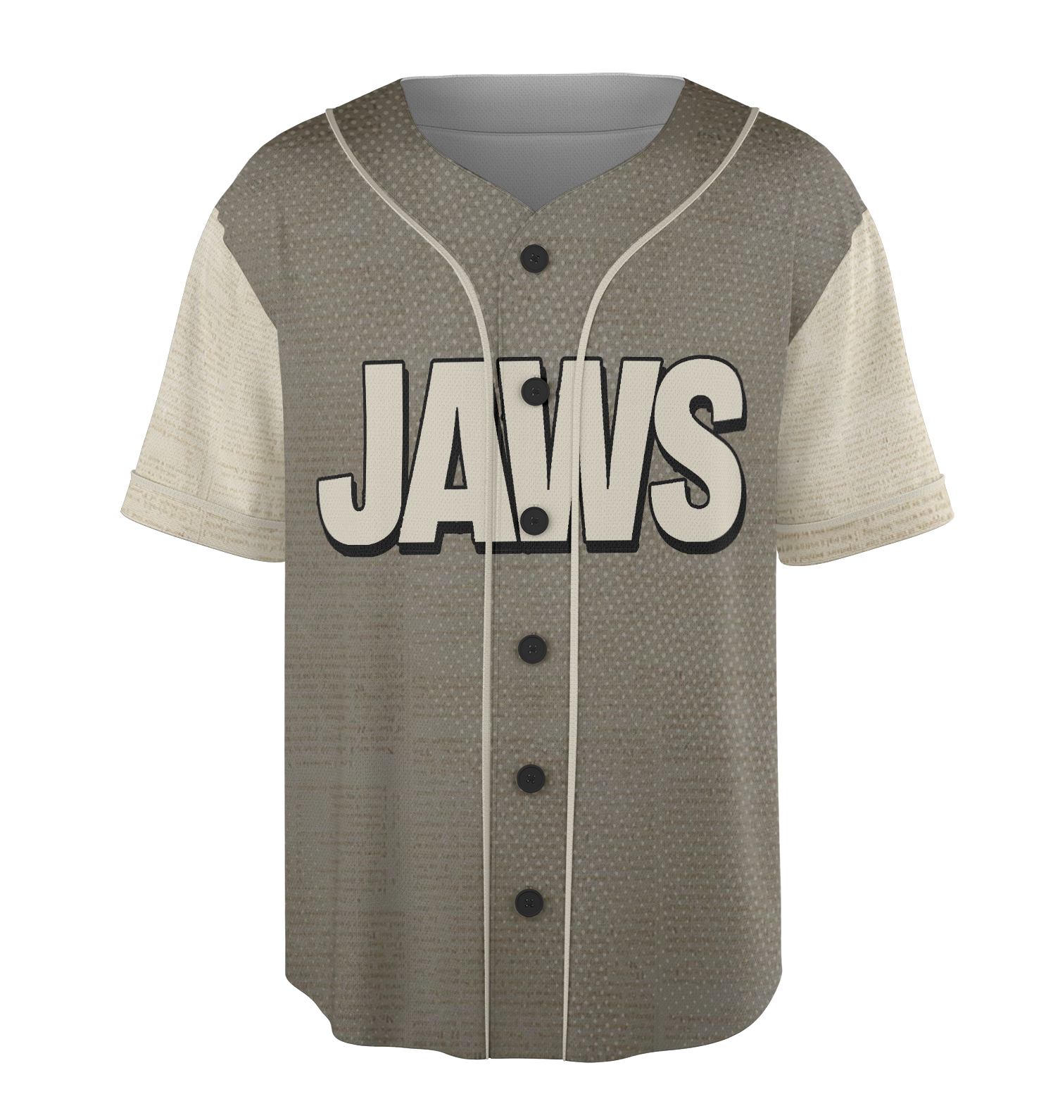 Unisex, Jaws Movie Jersey - Jaws, movie Jersey, 90s movie Baseball Jersey, retro movie, Jaws Jersey - Image 3