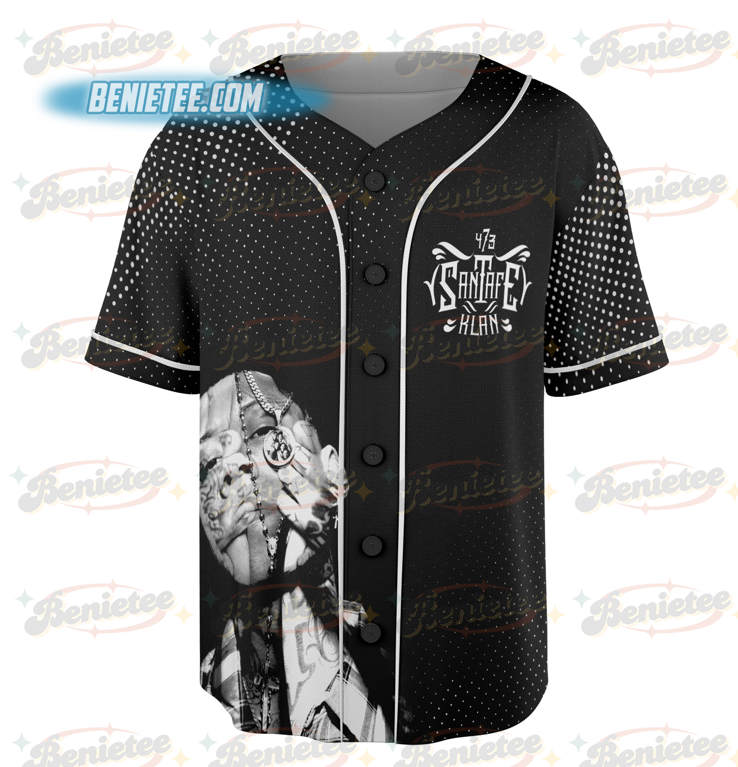 Santa Fe Klan merch Jersey, 473 Jersey, Music Tour 2025, Mexico Concept - Image 5