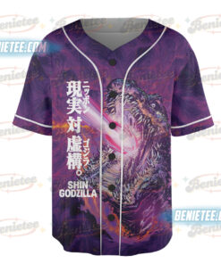 Alternative view of Godzilla Baseball Jersey
