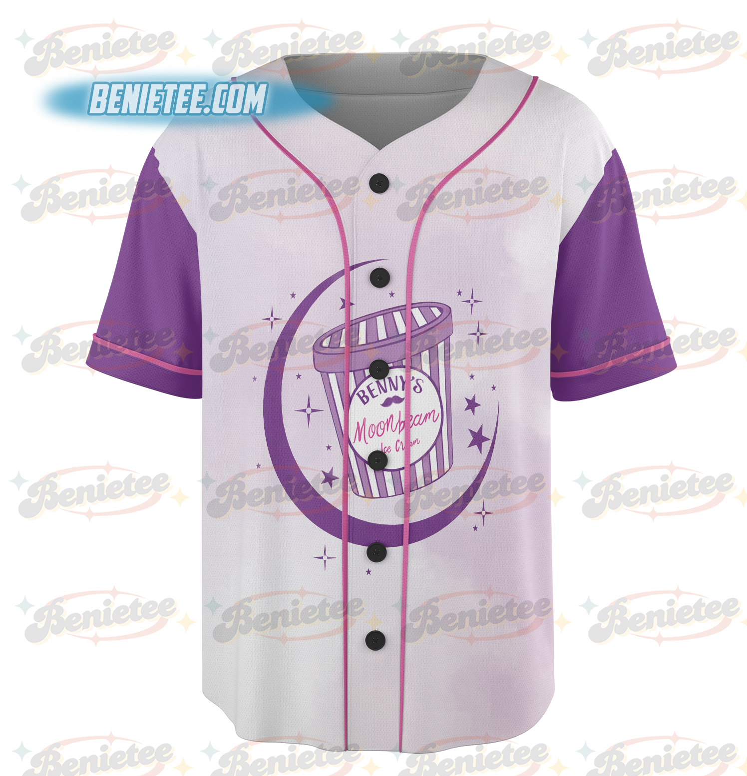 2 Sided Moonbeam Ice Cream Jersey for Tour, America Concert Tour T Shirt, Tour Album 2025 Concert Tee, Mystical Magical Shirt - Image 3